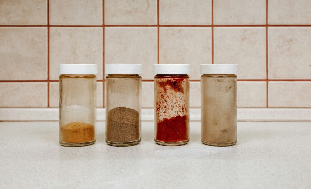 seasoning food with herbs