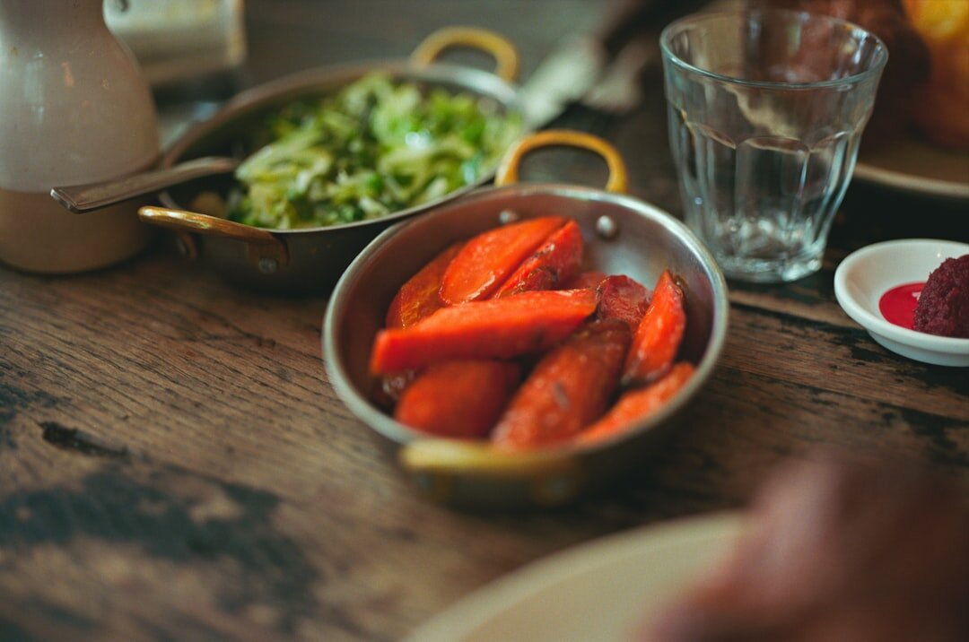 healthy vegetables on table