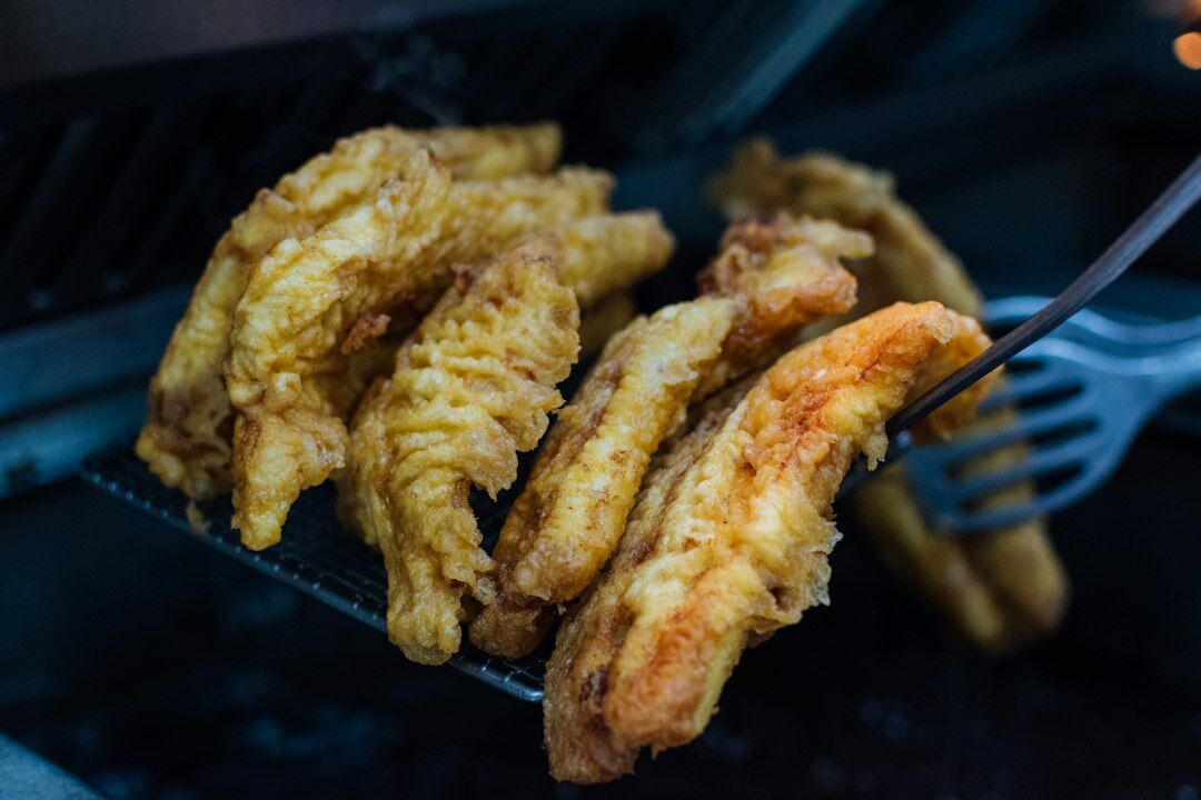 chicken strips cooking
